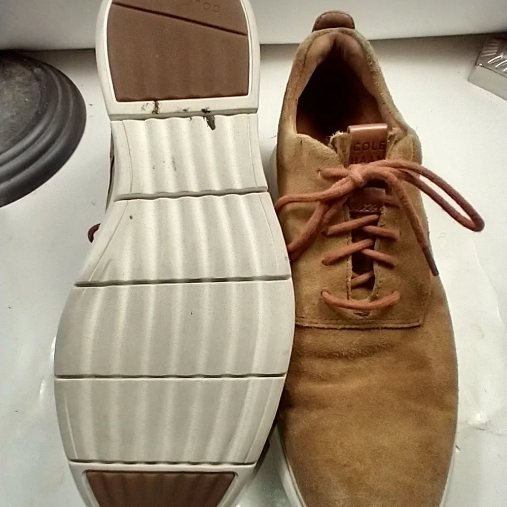 Cole Haan Grand OS Brown Suede Shoes Men's sz 9.5M - Picture 8 of 10